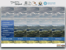 Tablet Screenshot of geopark.hu